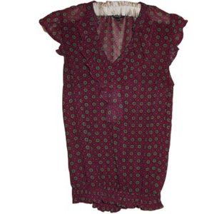 Raspberry Blouse Size XS